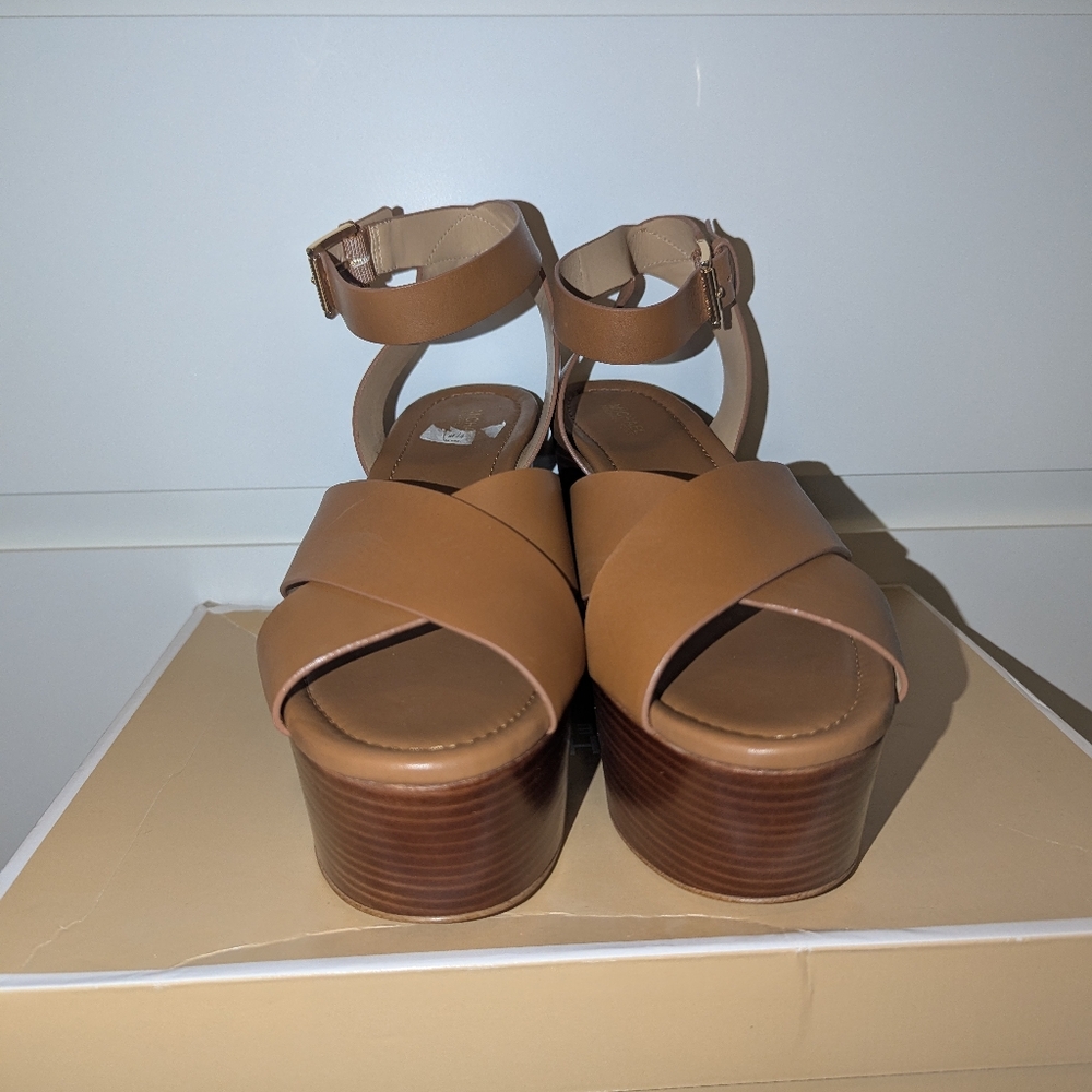 Michael Kors Strap Wedges